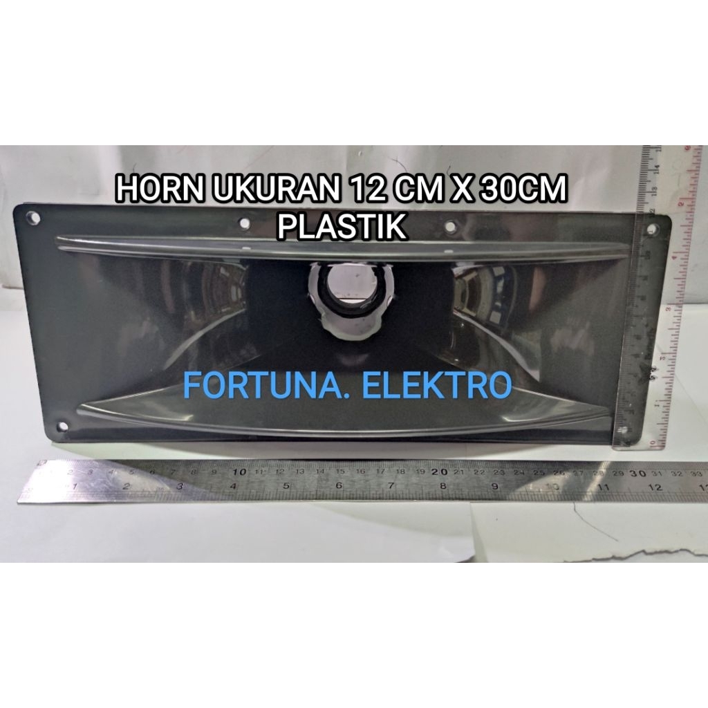 HORN TWEETER 12 X 30 CM/CORONG TWEETER BAHAN PLASTIK TEBAL