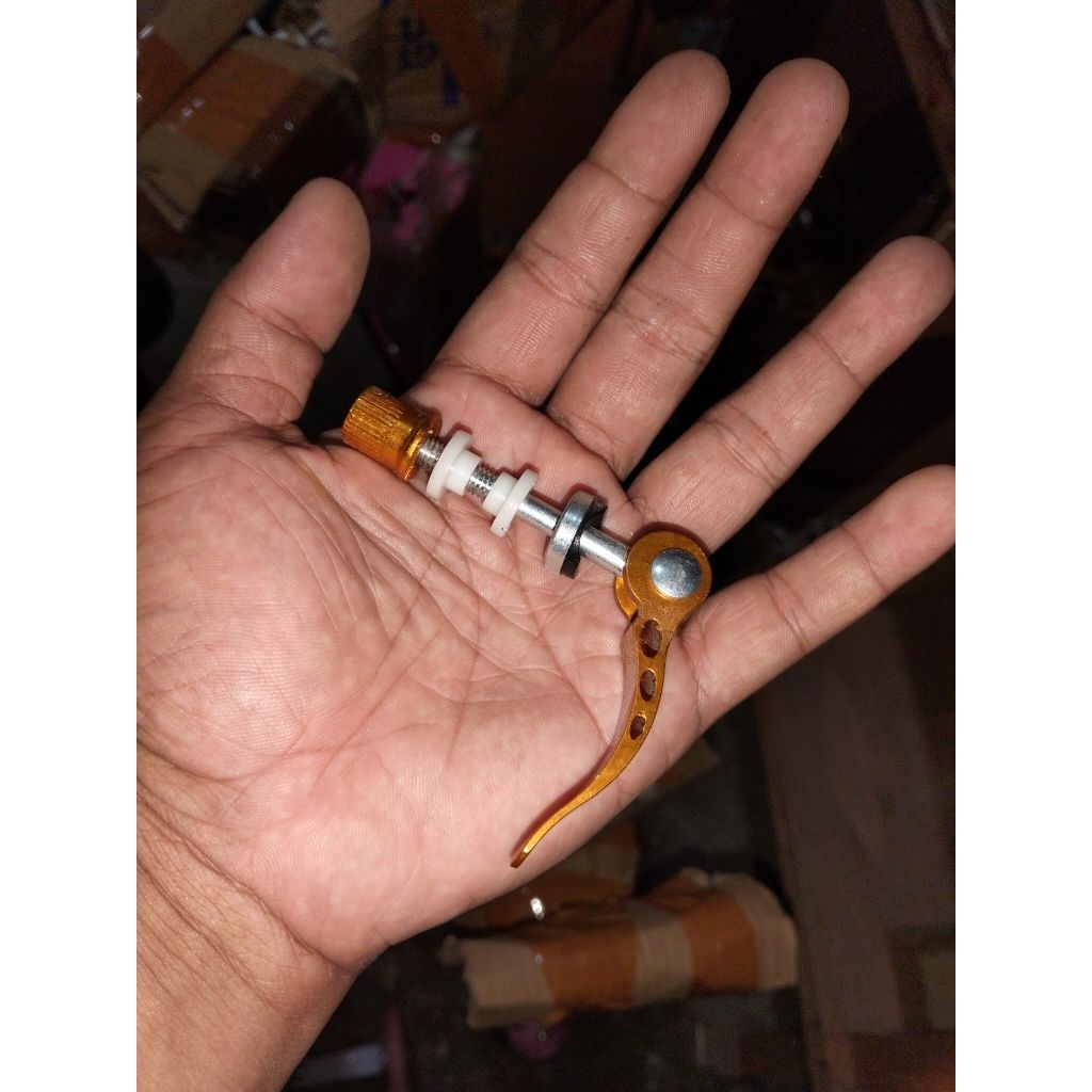 Klem baut tiang sadel sepeda Bmx Mtb lipat