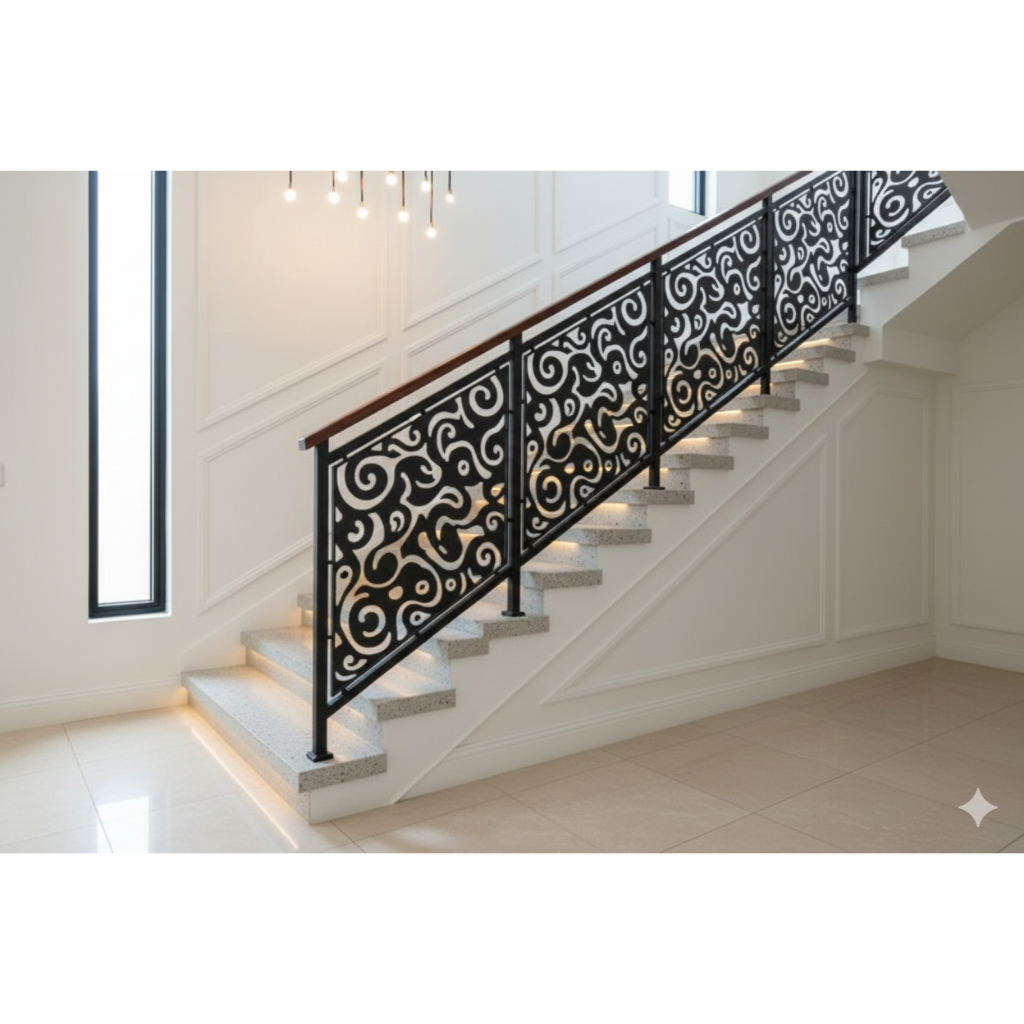 Railing Tangga Model Modern