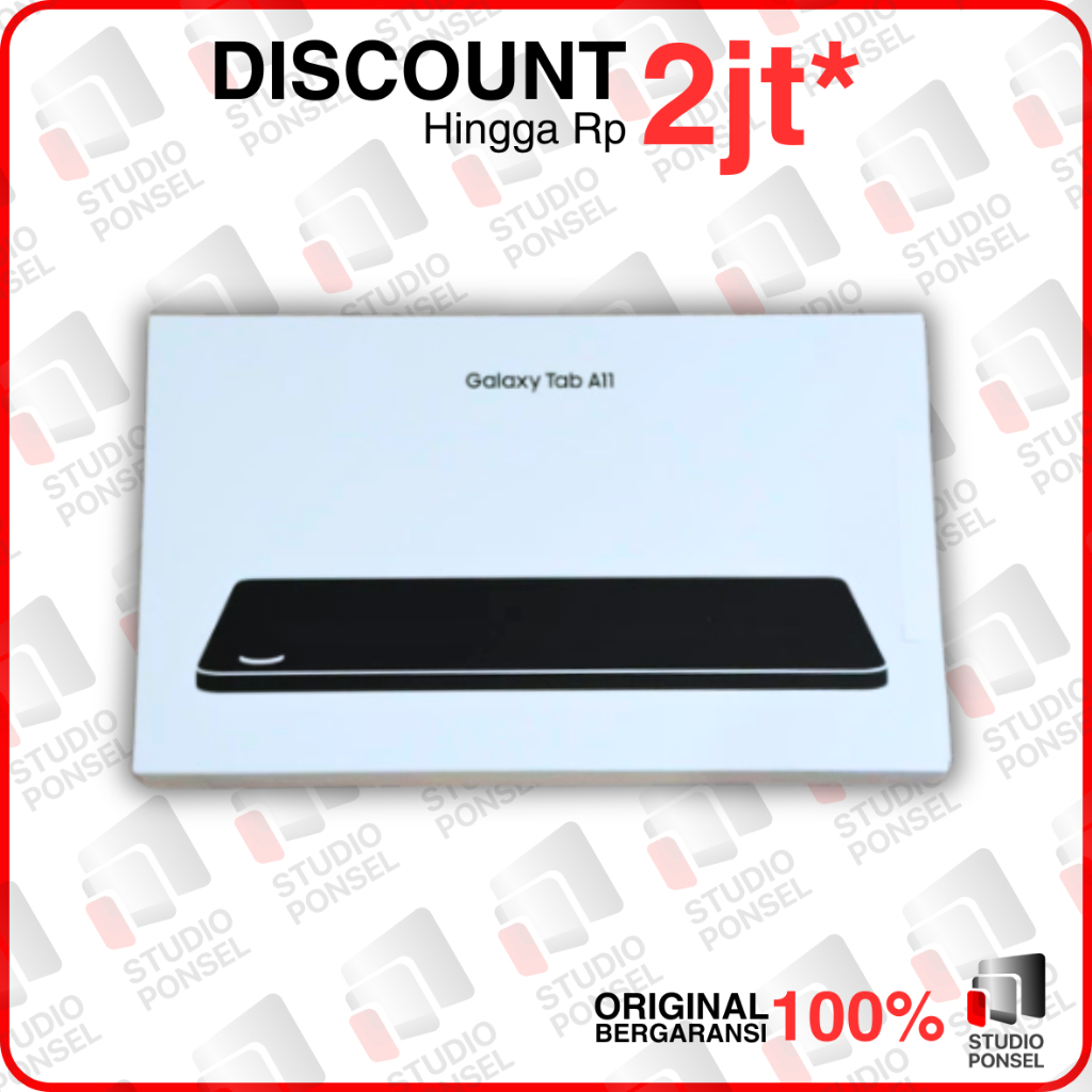 Samsung Galaxy Tab A11 4/64GB 4G LTE | WiFi Only 8.7 inci Mediatek Helio G99 5100 mAh Garansi Resmi