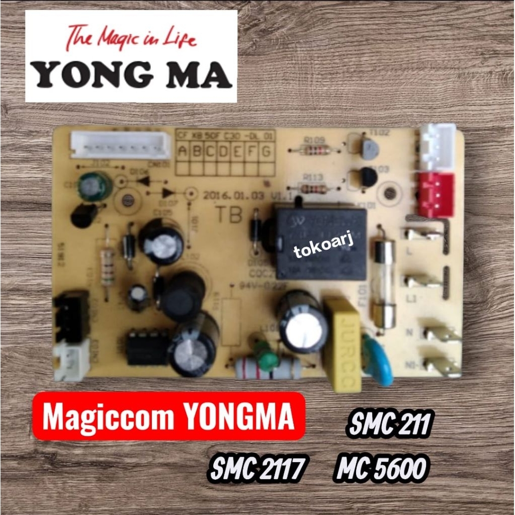 modul board magic com rice cooker digital yongma SMC211 SMC2117 MC5600
