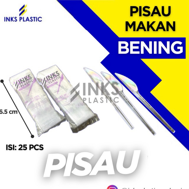 PISAU MAKAN BENING PISAU STEAK PLASTIK