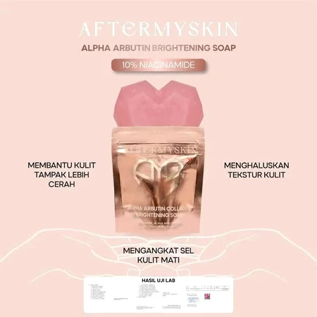 AFTERMYSKIN ALPHA ARBUTIN BRIGHTENING SOAP