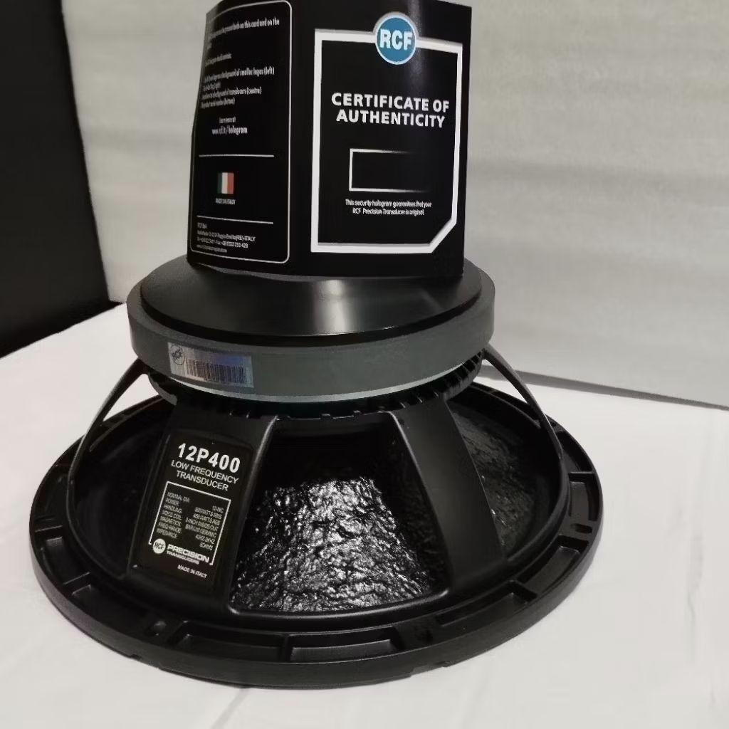 SPEAKER KOMPONEN RCF 12 INCH RCF 12P400 ORIGINAL KULIT JERUK