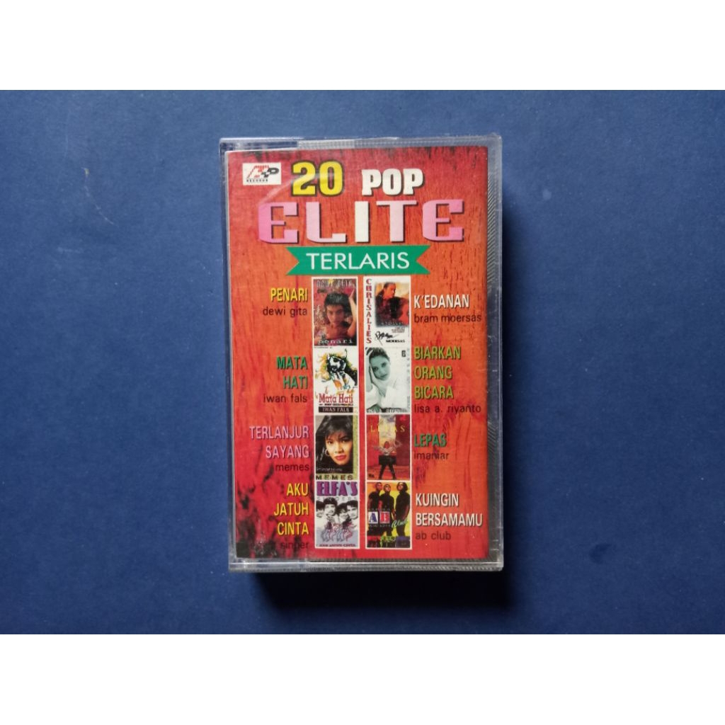 Kaset Pita 20 Pop Elite Terlaris Prod PT Musica Studio's