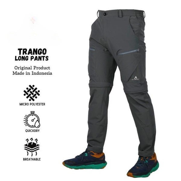 Eiger - Celana Gunung Panjang Sambung Outdoor Quickdry Pria Wanita Sport Track Pants