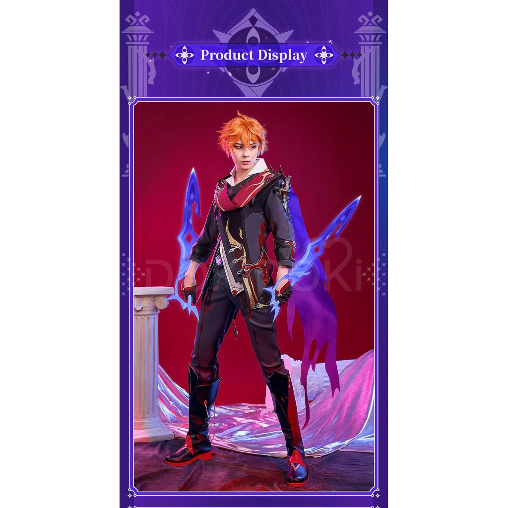 Costume Childe Electro Version Genshin Impact Brand 1/3 Delusion