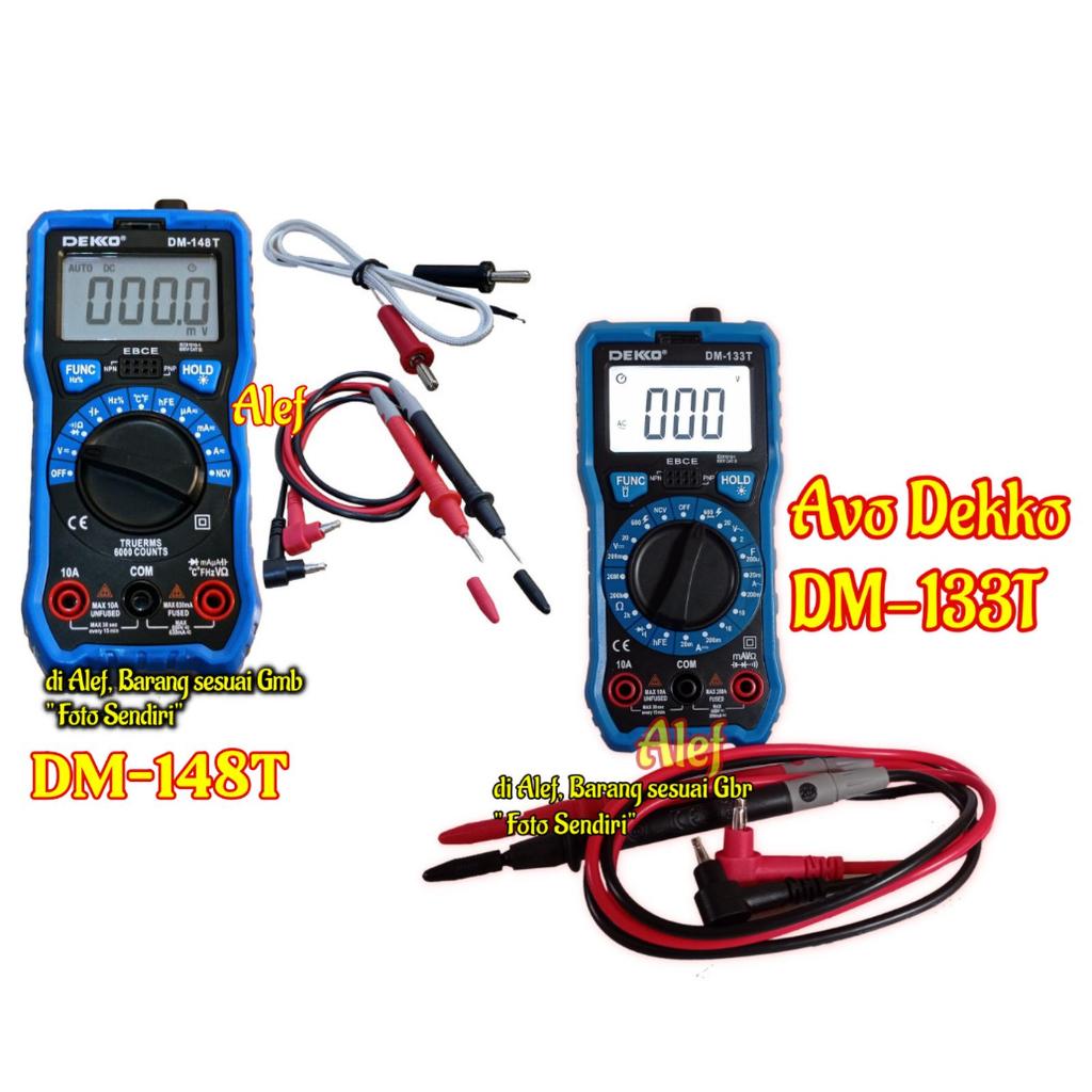 avometer digital dekko DM148T dm133t dm 133T auto dm 148T avo meter murah