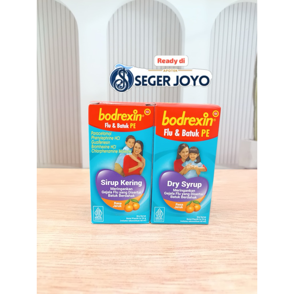 BODREXIN FLU & BATUK PE SIRUP KERING
