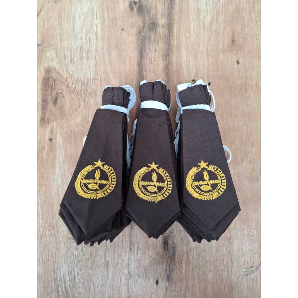 Dasi Pramuka SD Laki-Laki Karet Logo Grosir Perlenkapan Sekolah Murah  Dasi Panjang Seragam Sekolah 