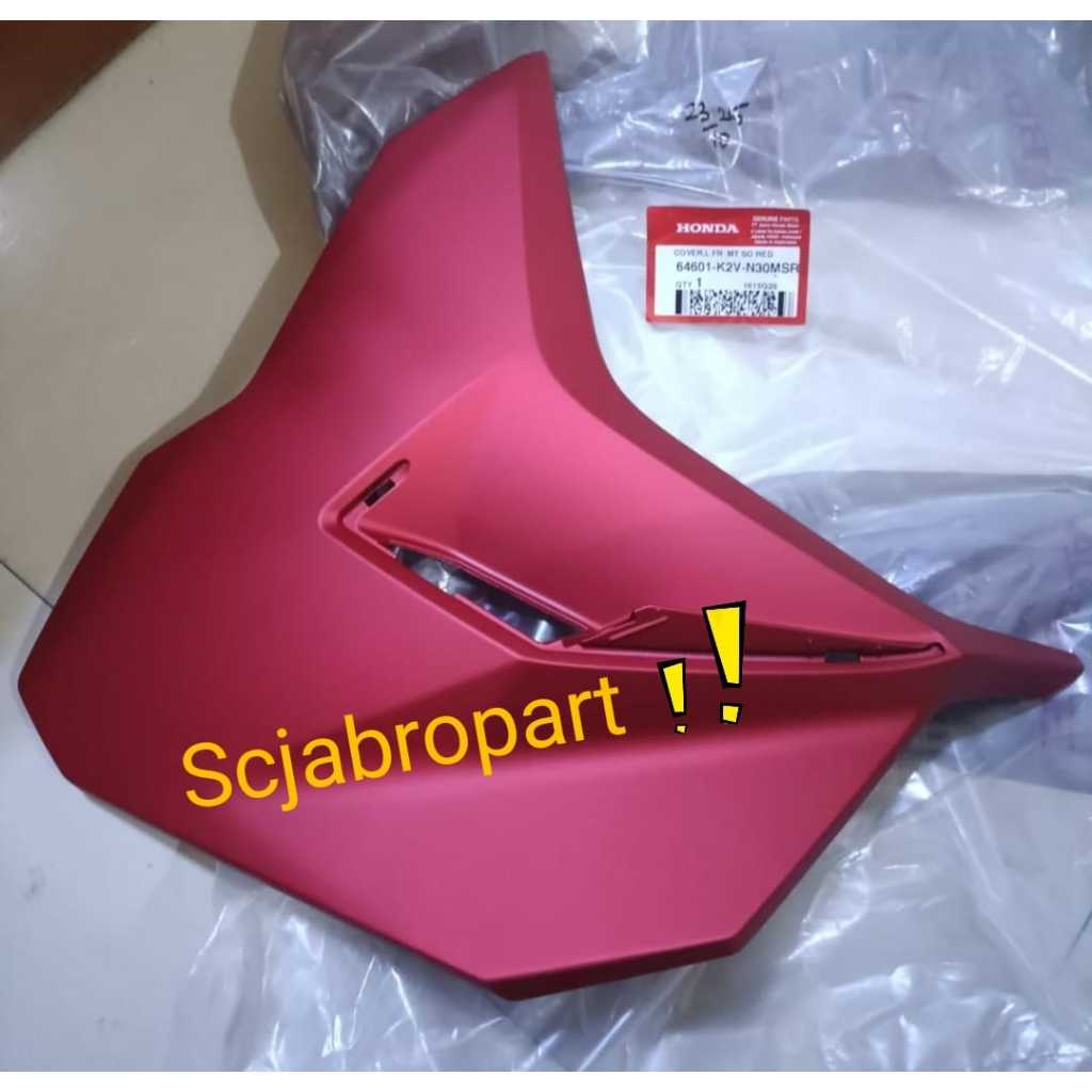 64601 K2V N30 .....COVER L FRONT NEW HONDA VARIO 125 K2V..ORI AHM