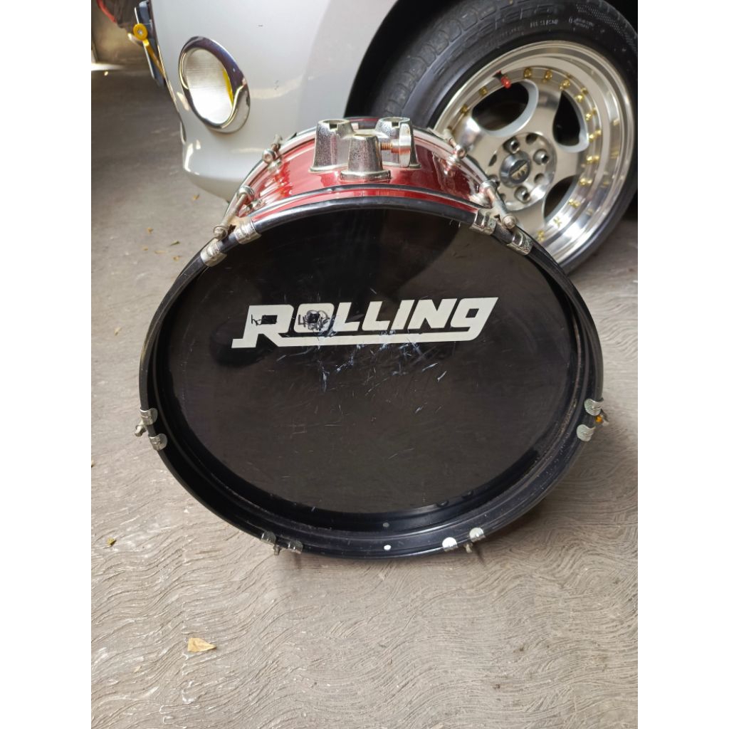 Bass drum mini rolling 16"