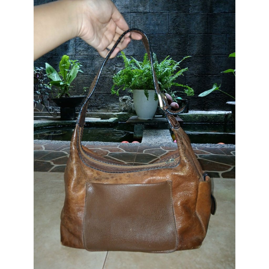 Tas Papillon Leather Second
