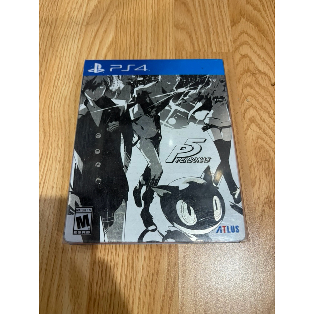 BD PS4 Persona 5 Steelcase Second