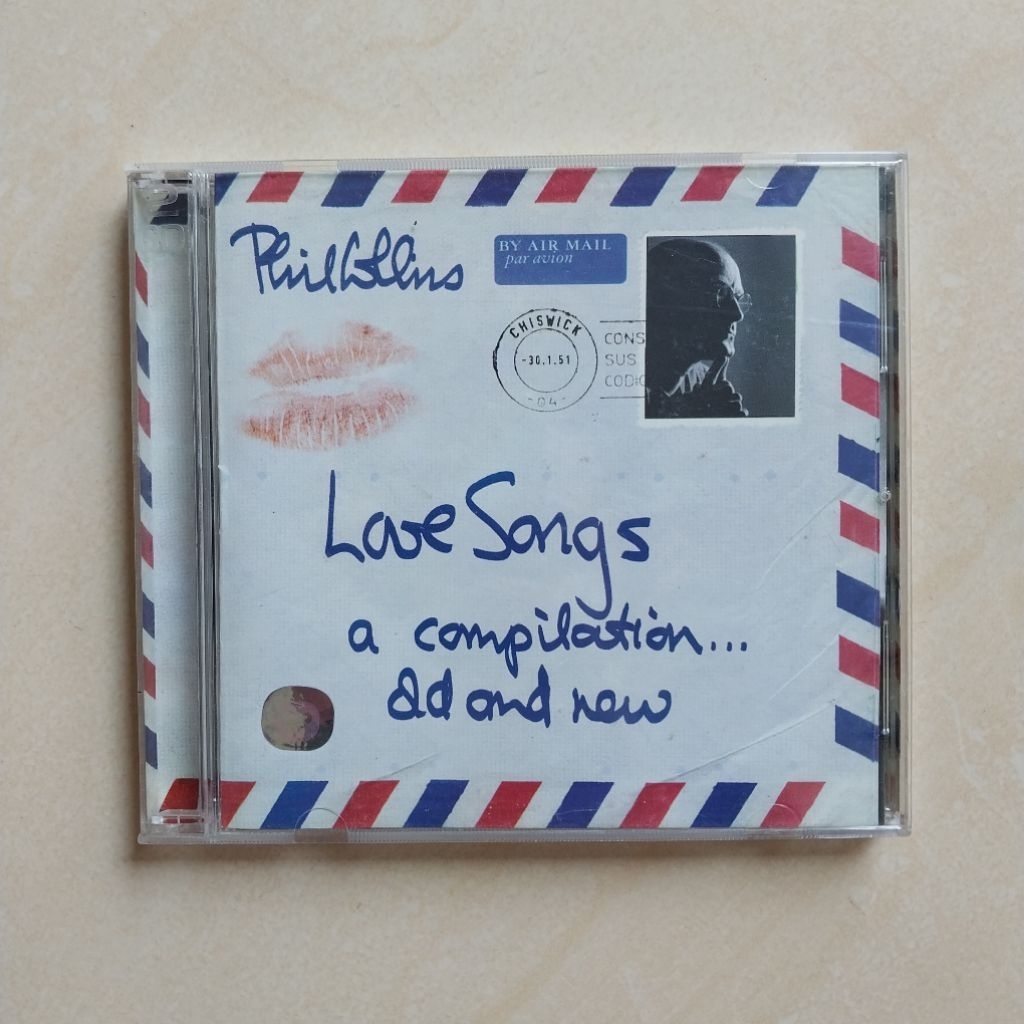 CD PHIL COLLINS LOVE SONGS A COMPILATION AD AND NOW ( 2 CD )