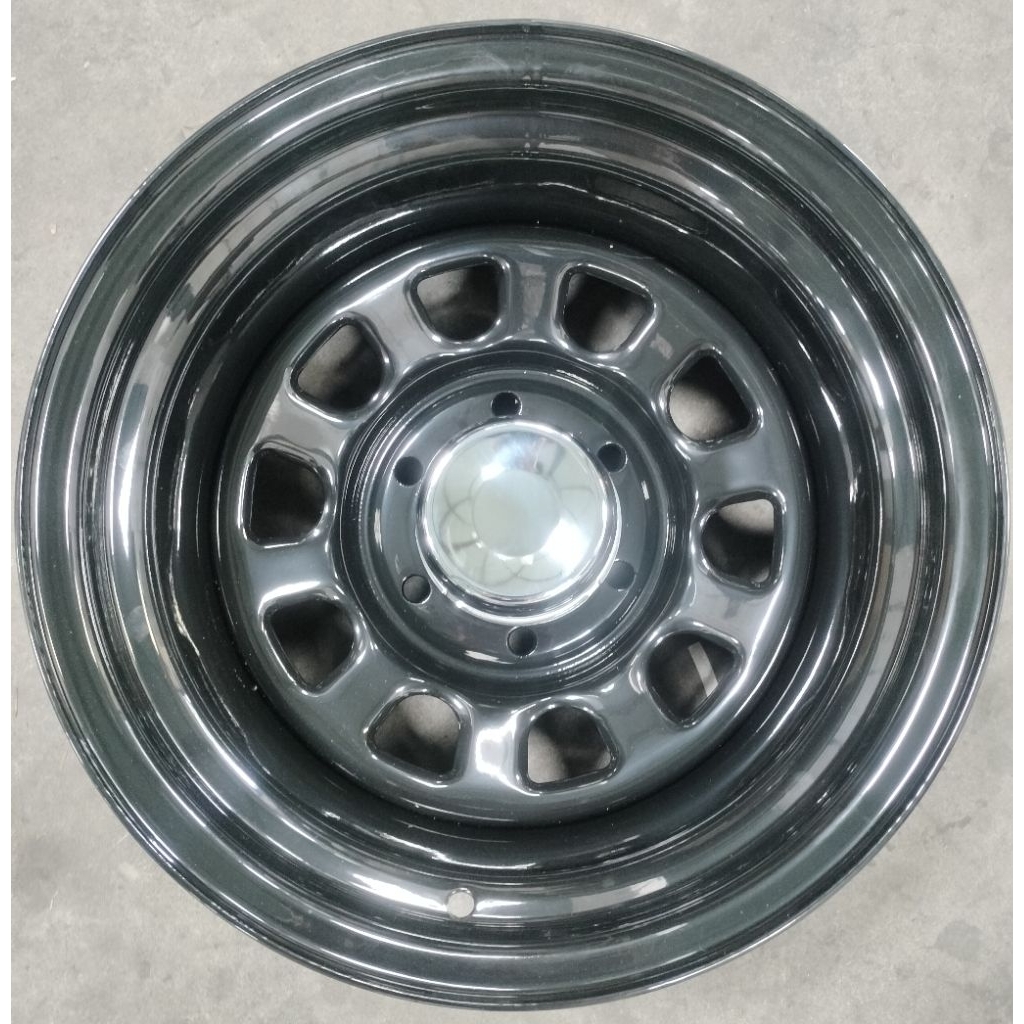 VELG DAYTONA RING 15X10 PCD 6X139.7 ET -44 BLACK