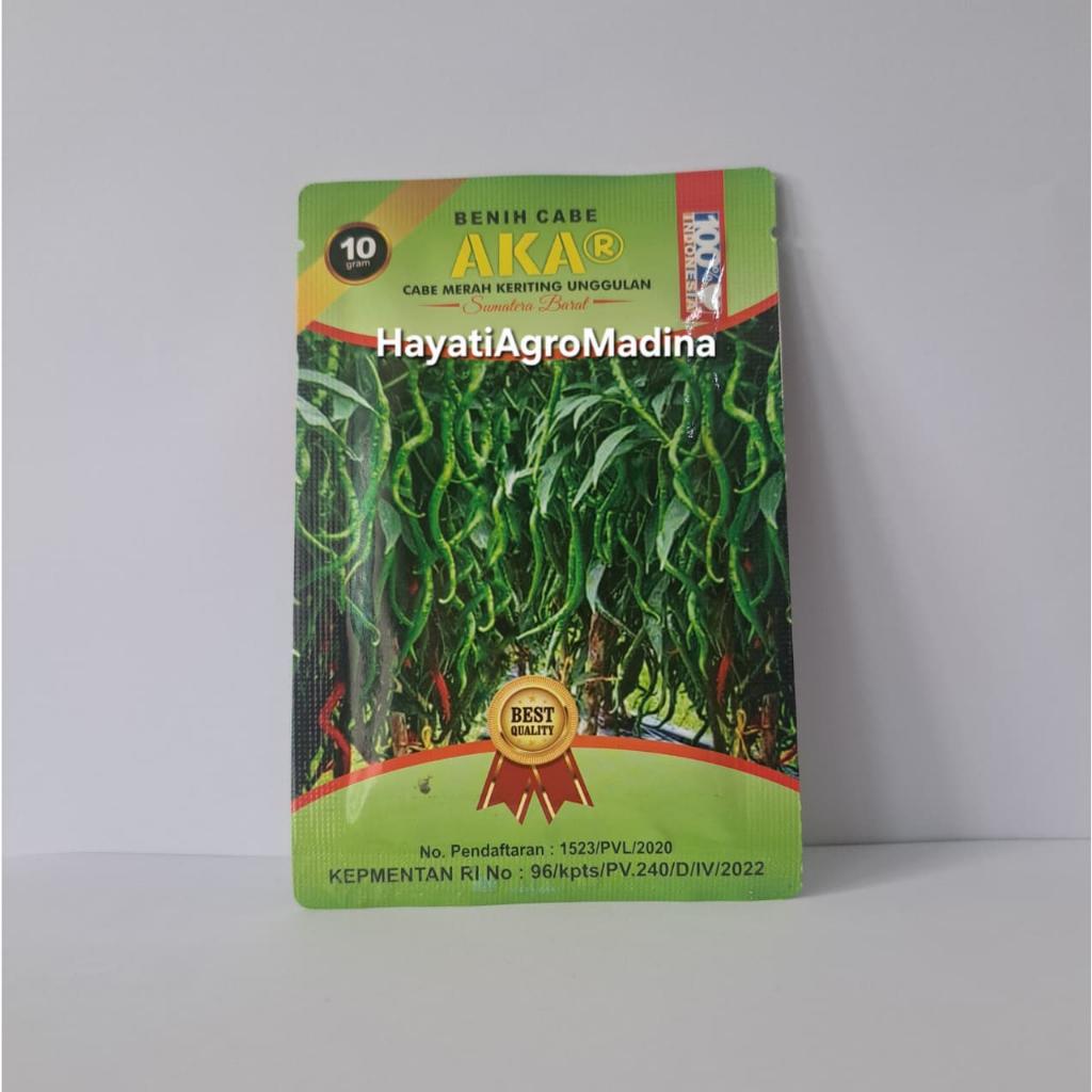 COD - Benih Cabe Akar 10 Gram - CMK Akar 100% Asli Sumatera Barat