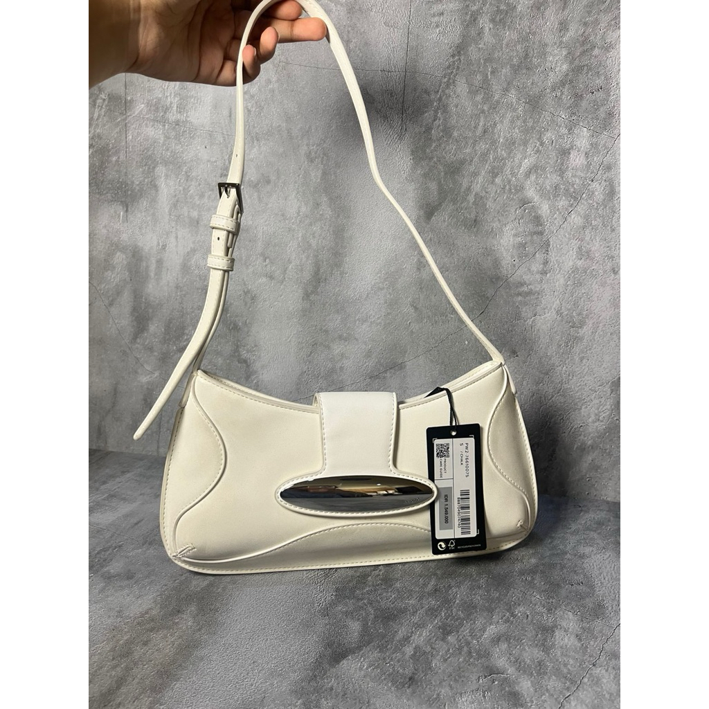 Pedro Shoulder Bag - Cream (100% Original)