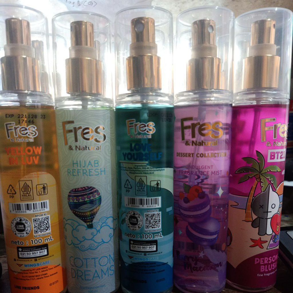parfume fres & natural 100 ml