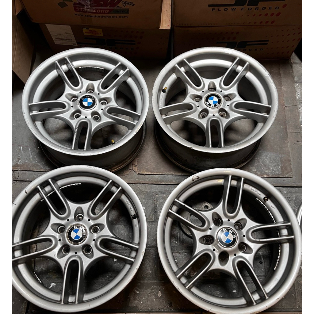 Velg BMW OEM Style 66 Ring 17. Non PN. Lebar 8. Et 35. Pcd 5x120. For BMW E36, E46, dll