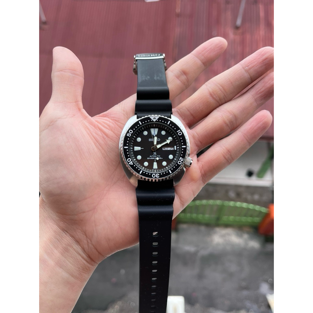 Jam tangan seiko turtle seiko prospex SRPE93  turtle automatic divers 200M watch cal. 4R36
