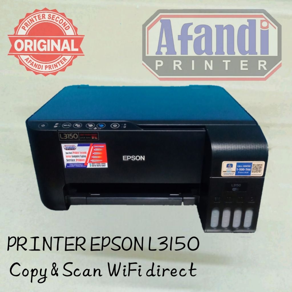 PRINTER EPSON L3150 Wifi SECOND BERKUALITAS Murah