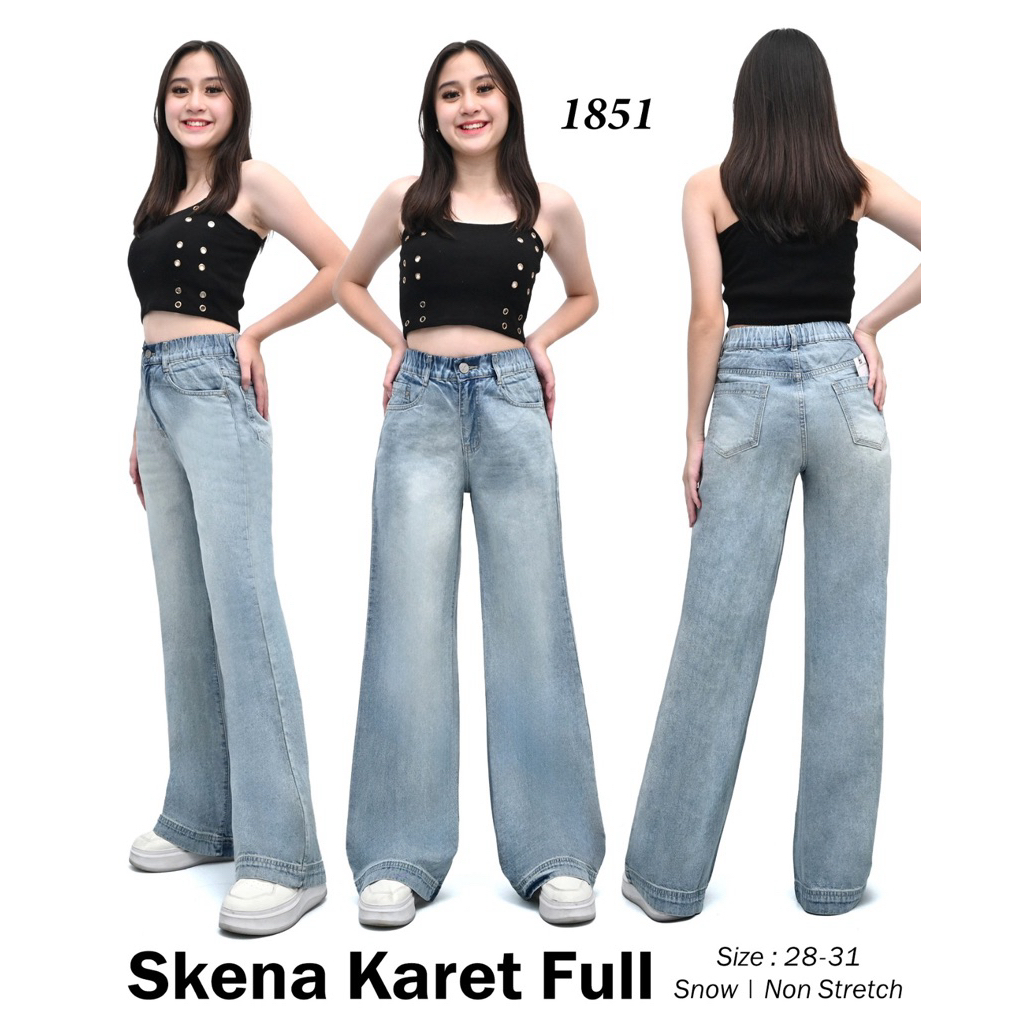 T-3000 Skena Snow Flare Jeans