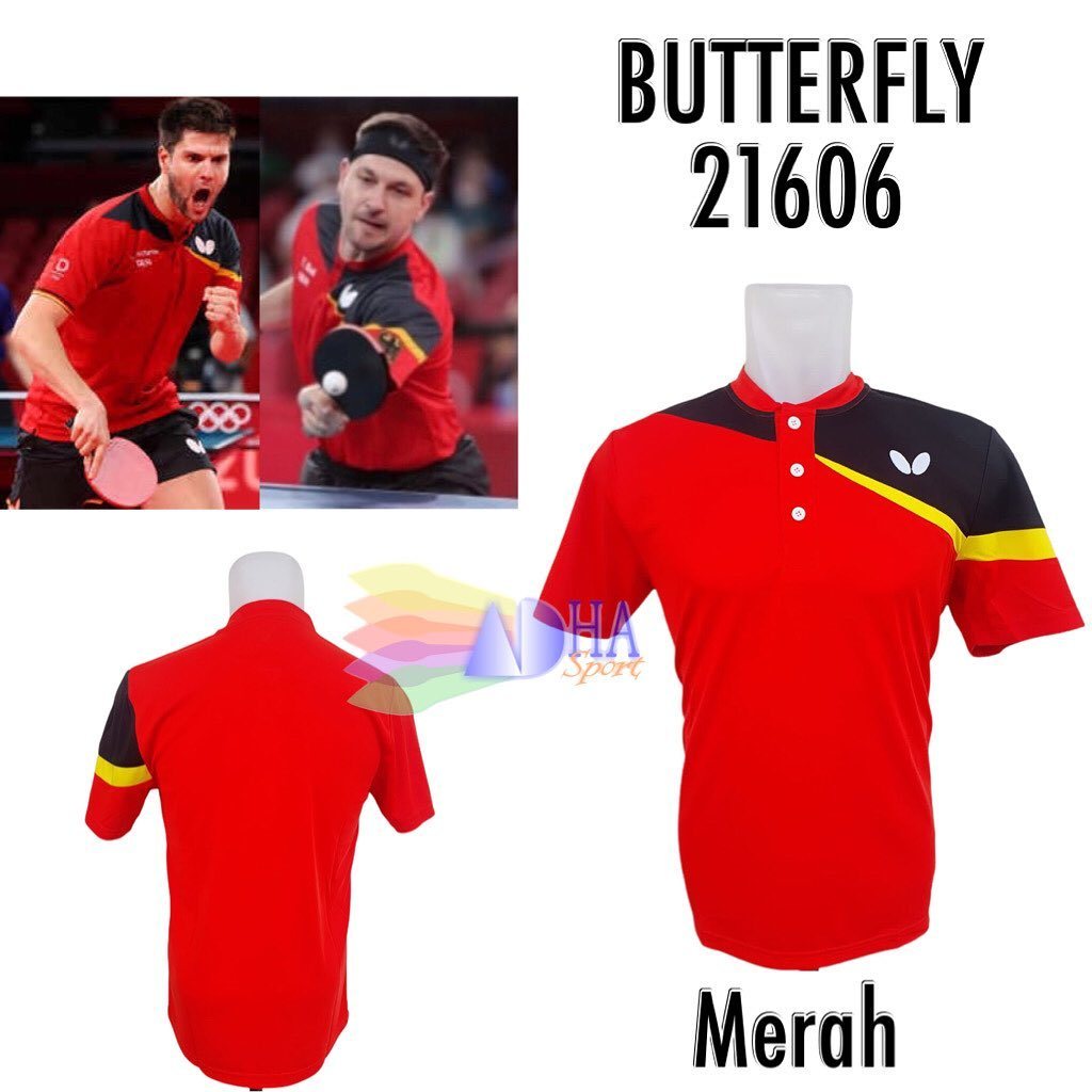 Kaos Baju Pingpong BTY 21606 / B21606 Jersey Tenis Meja Murah Promo Diskon Adha Sport