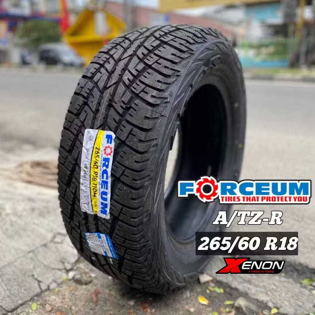 Ban Mobil AT FORCEUM ATZ-R 265 60 R18 Untuk Fortuner Pajero Hilux Triton Ranger Prado 265/60 R18