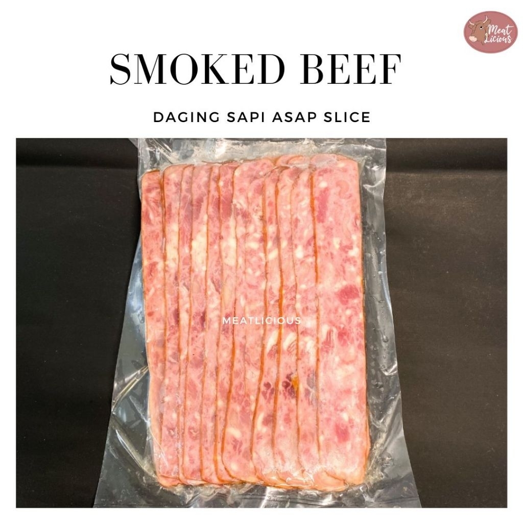 Smoked Beef / Daging sapi asap 500gr (daging sapi slice)