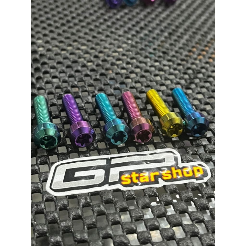 BAUT TITANIUM SMALL M6X25 DRAT 10