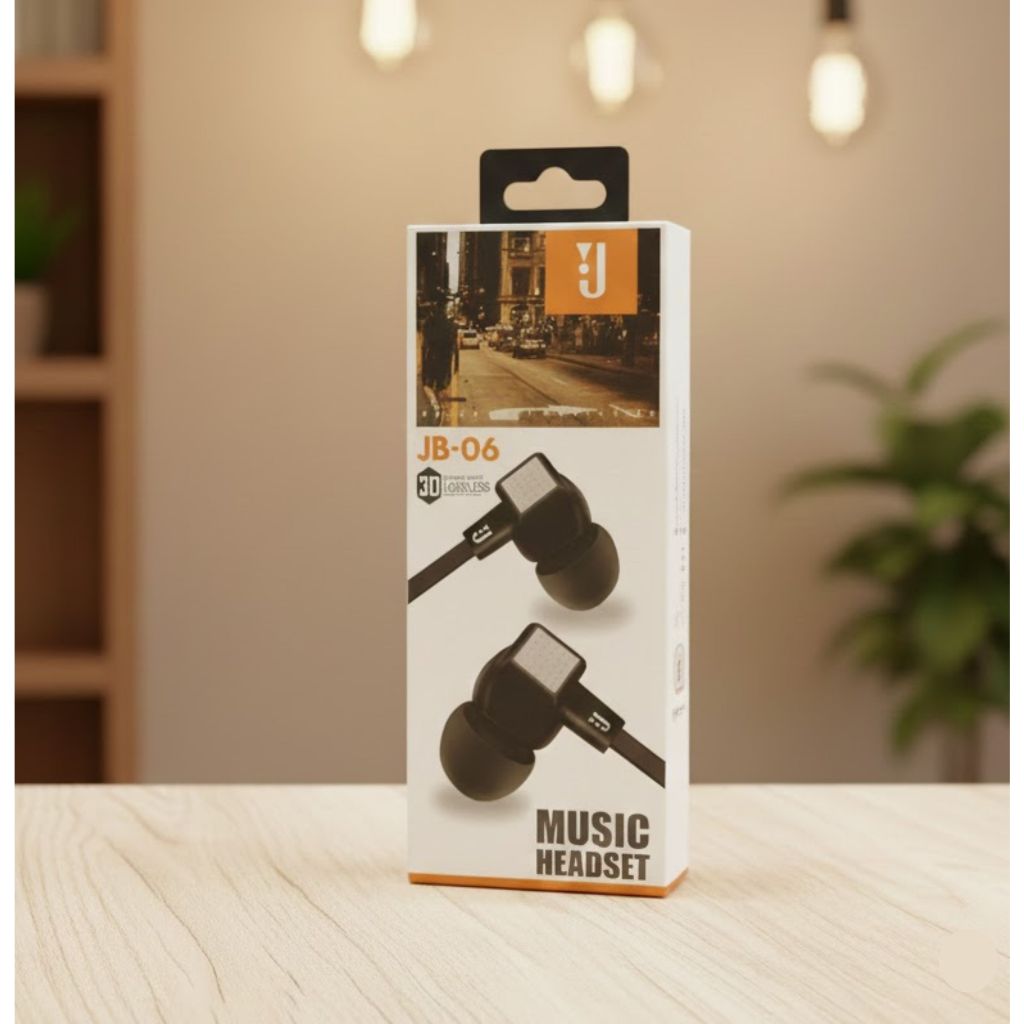Headset Bass Stereo Terbaru JBL JB-06 Original
