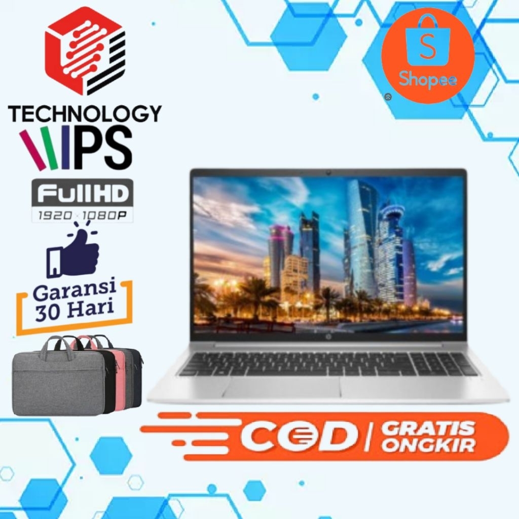 Laptop HP Probook 445 G8 Ryzen 5 Pro Ram 16GB SSD 512GB Mulus Bergaransi