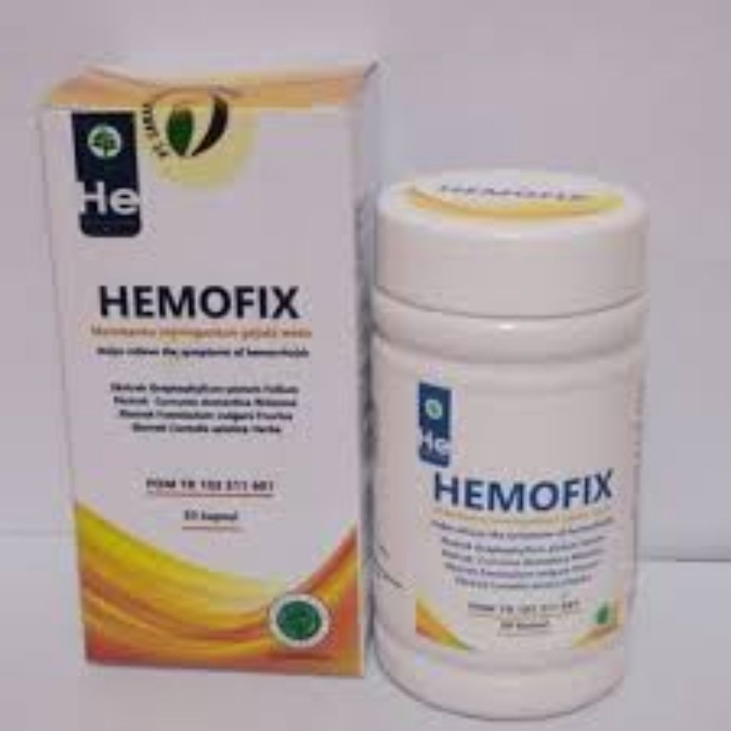 HEMOFIX ASLIBPOM Obat Herbal Wasir Ambeien Ampuh
