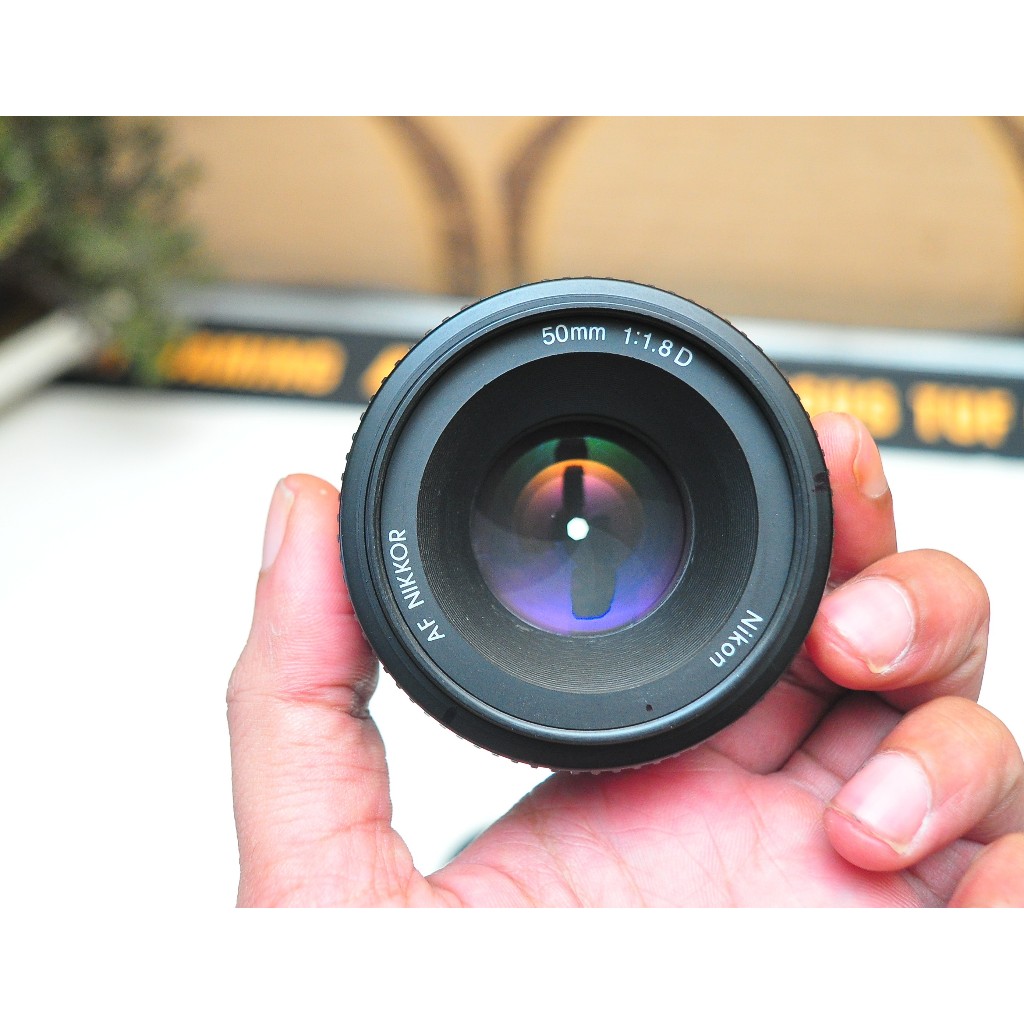 Lensa Nikon AF-D 50mm F1.8 Bekas