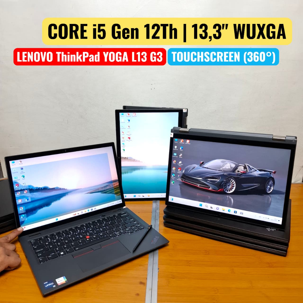 Laptop Touchscreen CORE i5 Lenovo YOGA L13 G1/G2/G3 Berkualitas