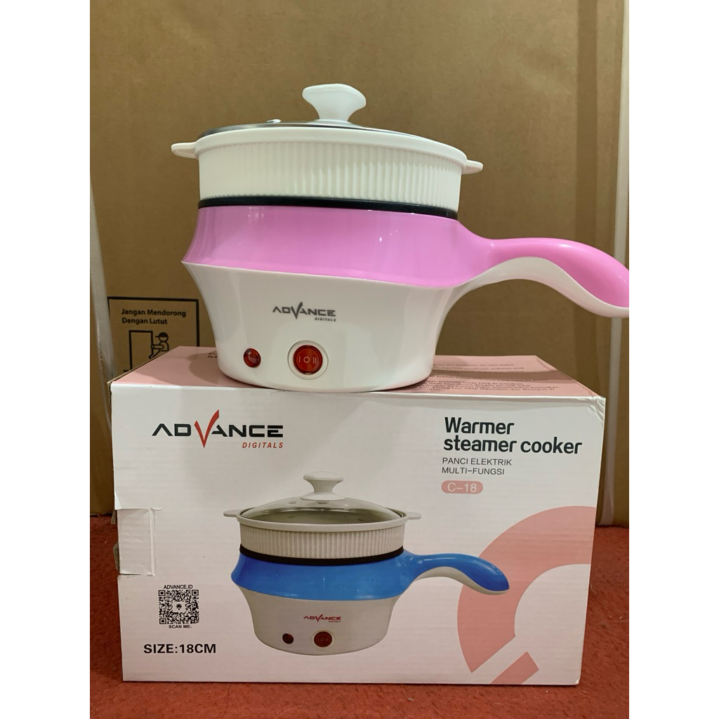 Panci Elektrik MULTI FUNGSI ADVANCE | Warmer Steamer Cooker
