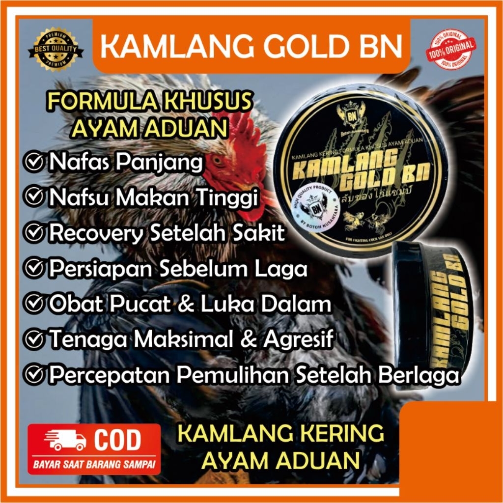 KAMLANG KERING GOLD BN Jamu Ayam Aduan mempercepat proses pemulihan memaksimalkan rawatan Ayam aduan
