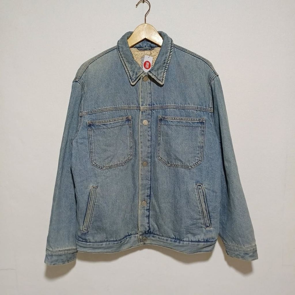 JACKET JEANS SHERPA PRIA G92