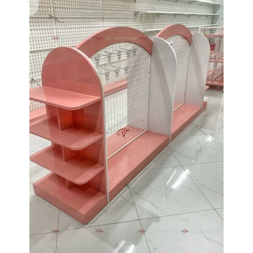 rak display produk - rak display kosmetik -rak toko kosmetik