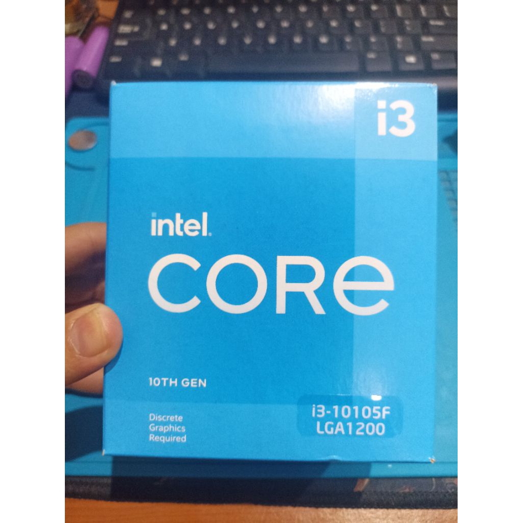 cpu intel core i3 10105f bekas/second