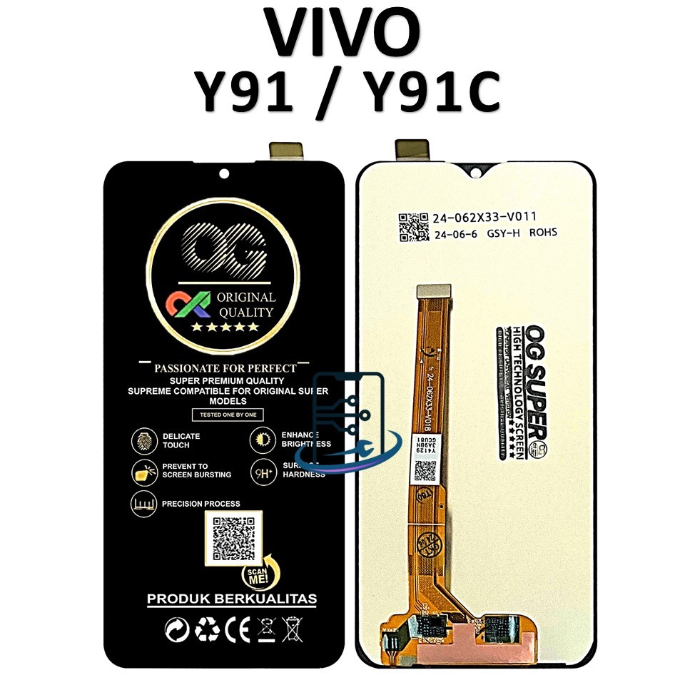 LCD TOUCHSCREEN VIVO Y91 / Y91C ORIGINAL 100% FULLSET COMPLETE