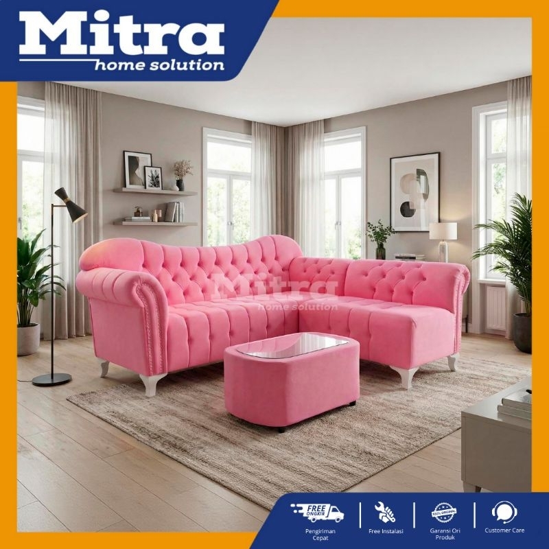 SOFA / SOFA L / SOFA CORNER / SOFA SUDUT / SOFA KAIN / SOFA TAMU / SOFA RUANG TAMU / SOFA RUANG KELU