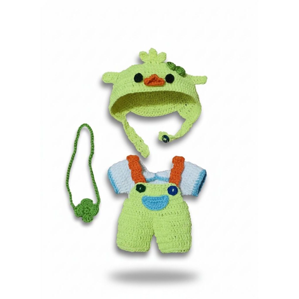 Baju Boneka Rajut - Baju Plush Doll Rajut Custom