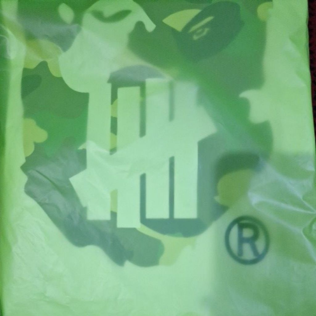 tshirt bape x undefeated