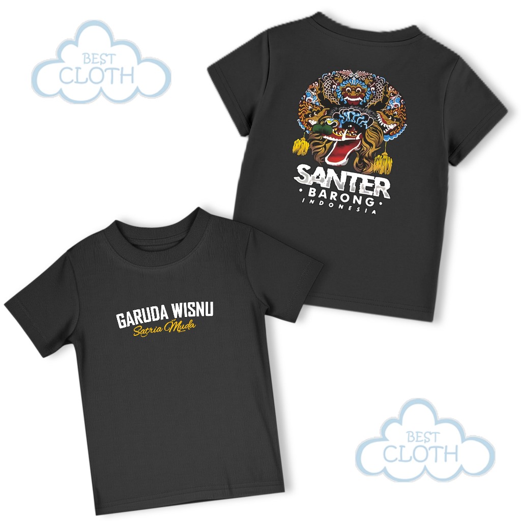 Kaos anak Tshirt anak - Garuda Wisnu Santer Barong Indonesia