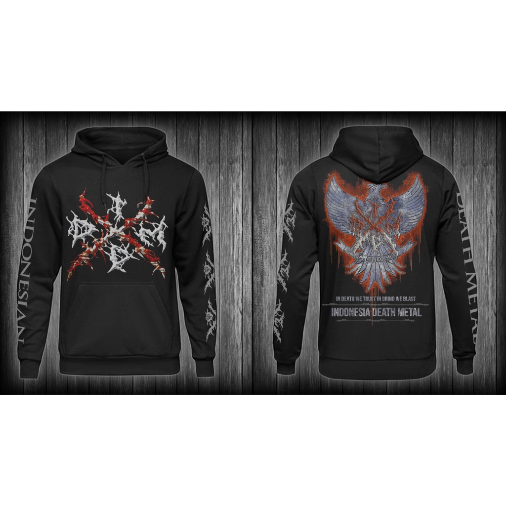 Jaket Hoodie Indonesian Death Metal