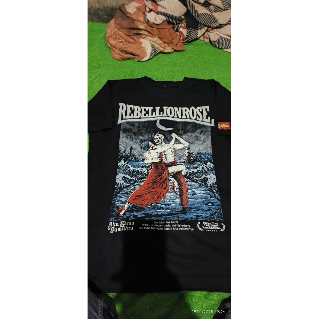 T-shirt Rebelion Rose Aku kamu dan samudera