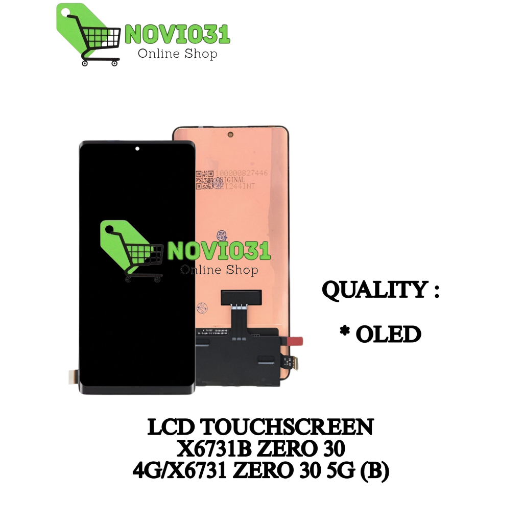 Novi031_ Lcd Touchscreen X6731B / ZERO 30 4G / X6731 ZERO 30 5G