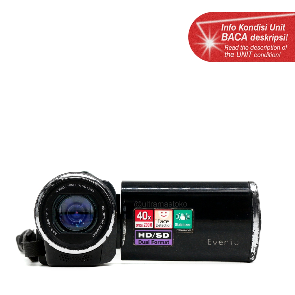 Kamera Video Handycam JVC Everio GZ-HM30 HD 50 fps - Camcorder